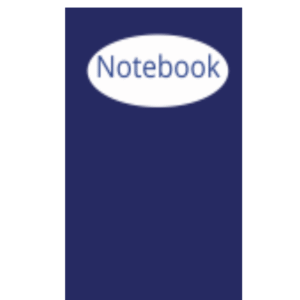 A Smart Blue Hardcover Notebook.