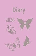 Pink Butterfly Diary 2026