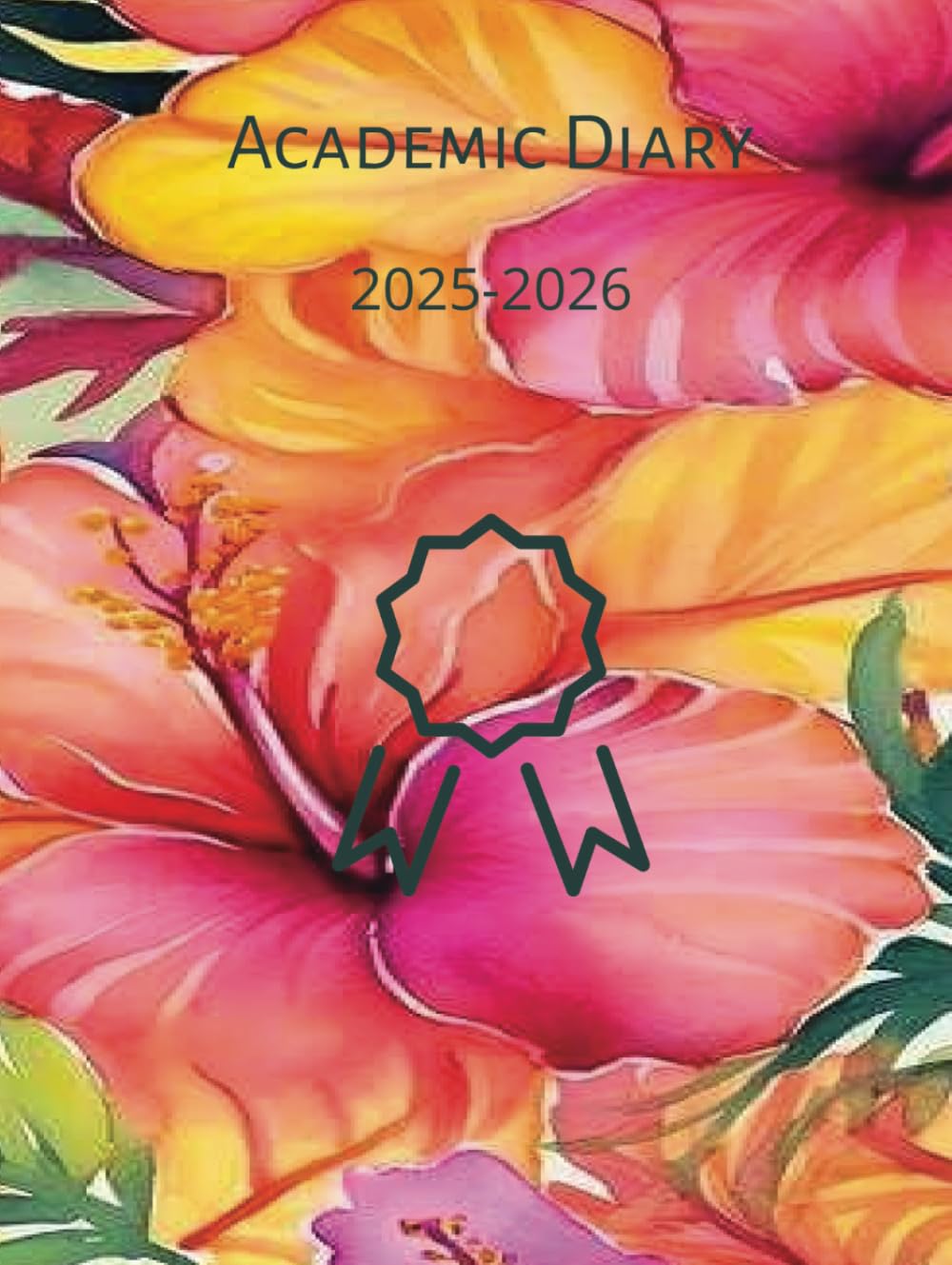 Floral Academic Diary 2025/26